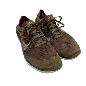 Men’s Nike Free RN Flyknit Olive Green Size 11